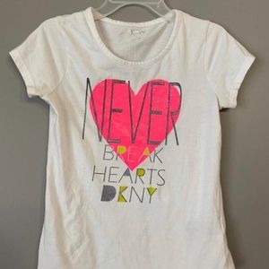 Girls DKNY Tshirt size L